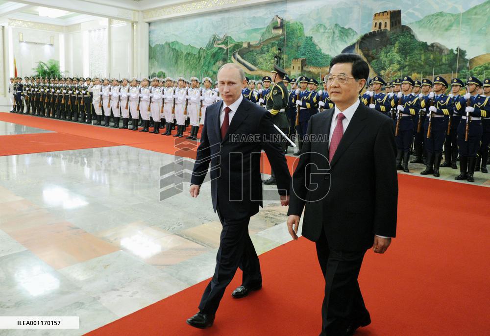 Russian, Chinese presidents