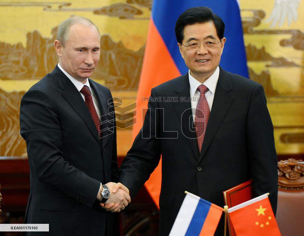 Russian, Chinese presidents