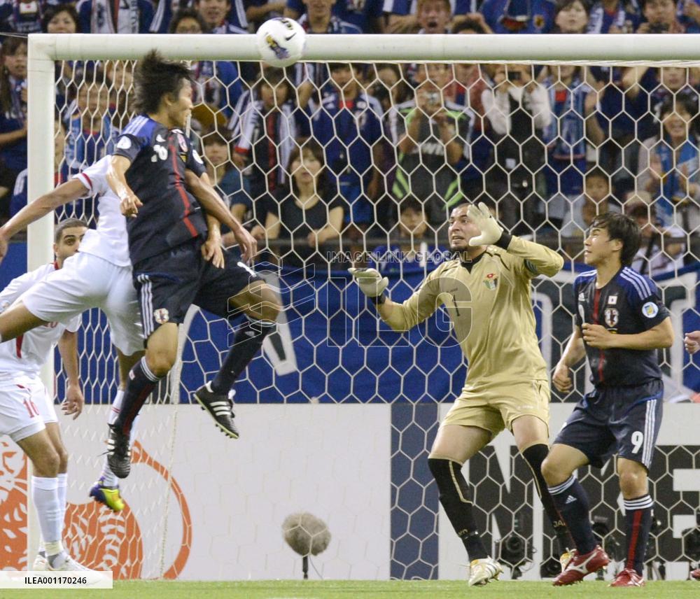 Japan beat Jordan in World Cup qualifier