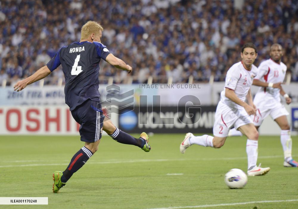 Japan beat Jordan in World Cup qualifier