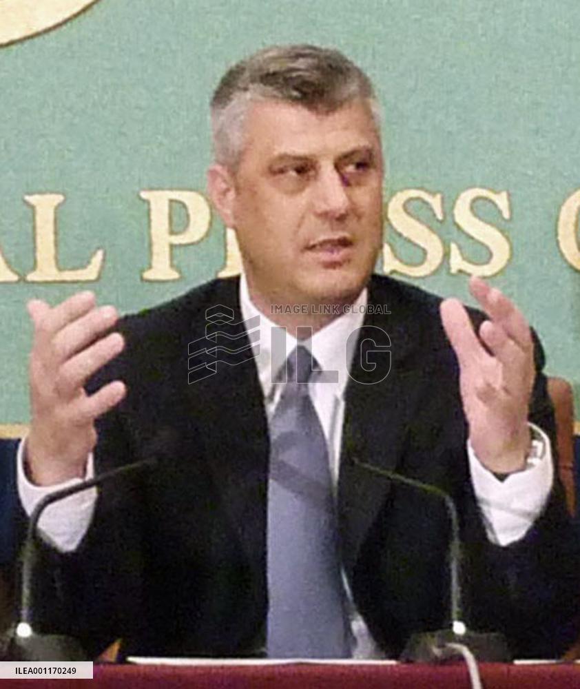 Kosovo premier in Japan
