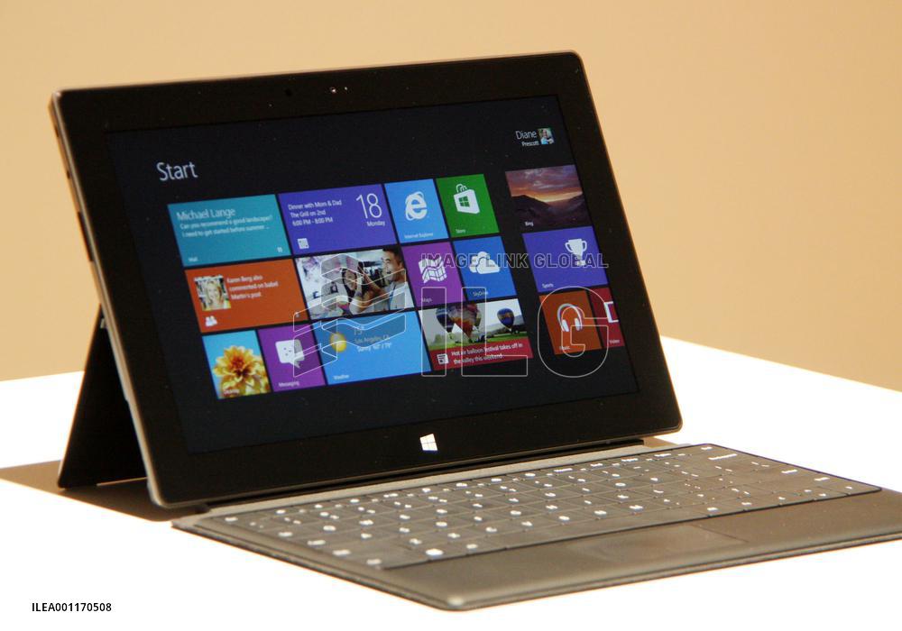 Microsoft unveils Surface tablet computer