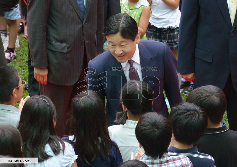 Japan crown prince in Thailand