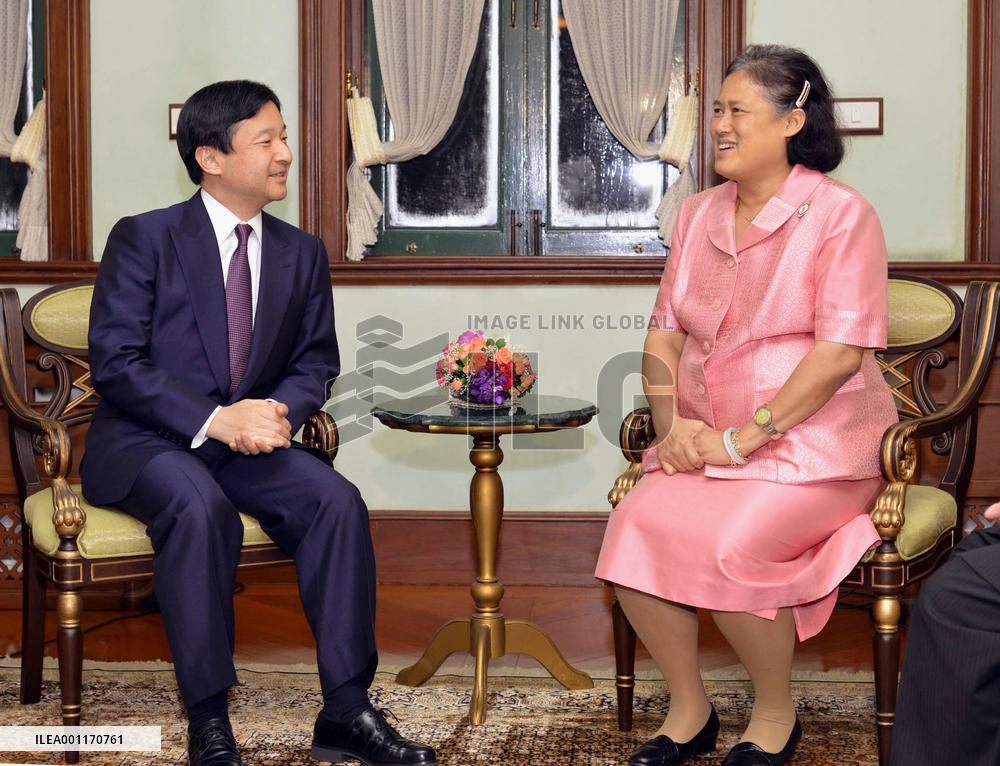 Japan prince in Thailand