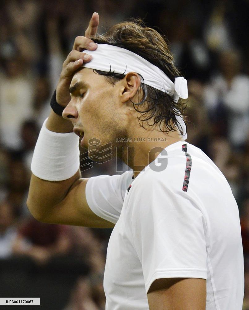 Nadal out at Wimbledon