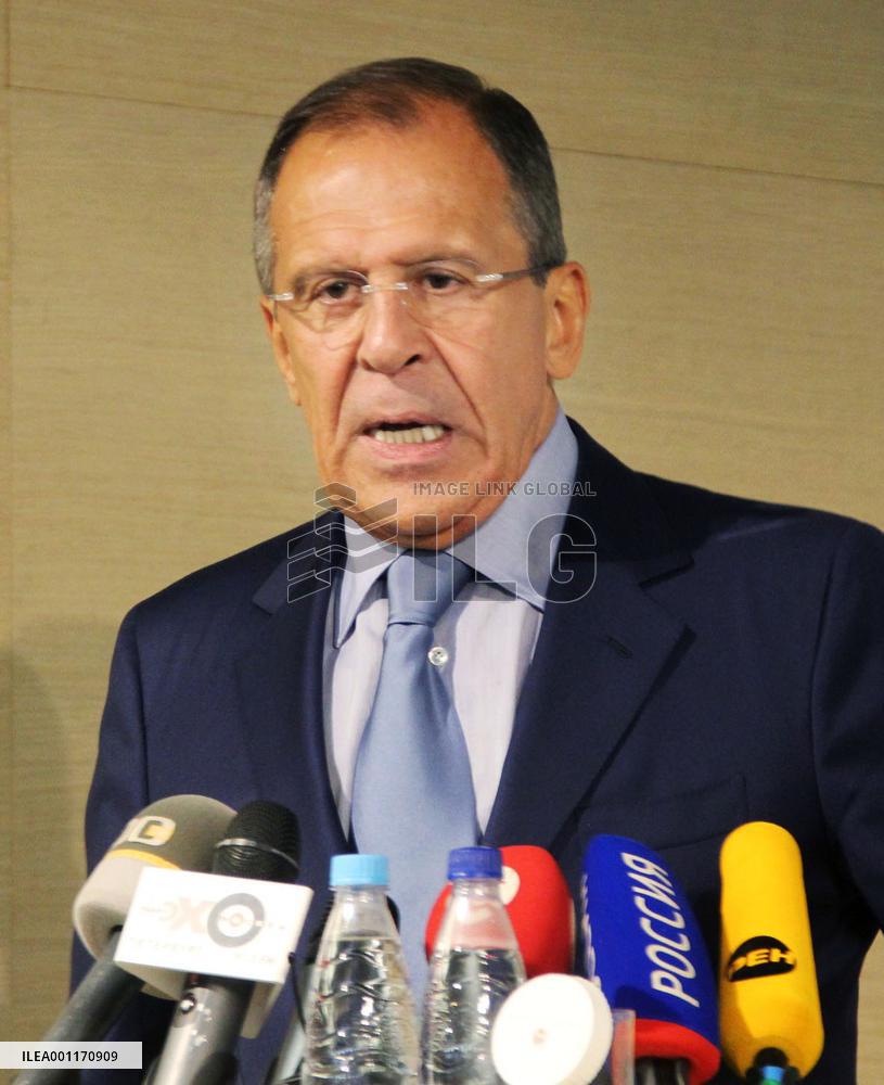 Lavrov in press conference