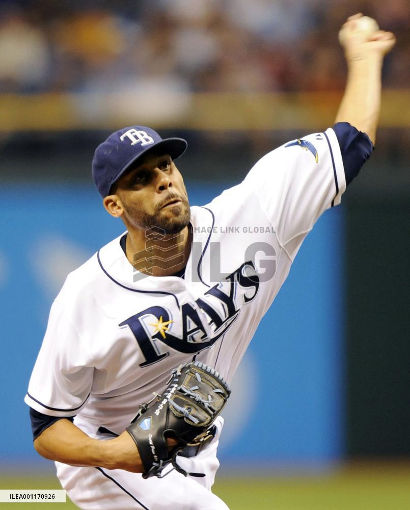 Rays' Price earns 11th win