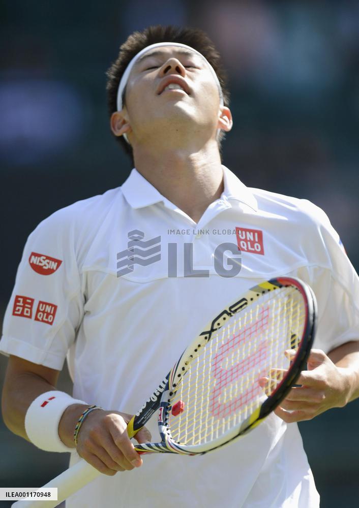 Nishikori out of Wimbledon