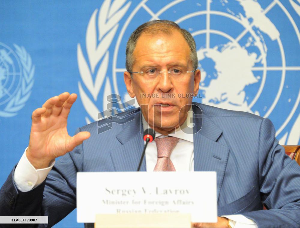 News conference after meeting of Action Group for Syria