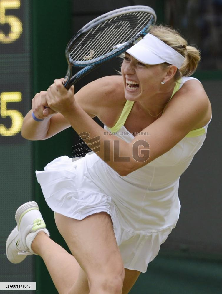 Sharapova out of Wimbledon