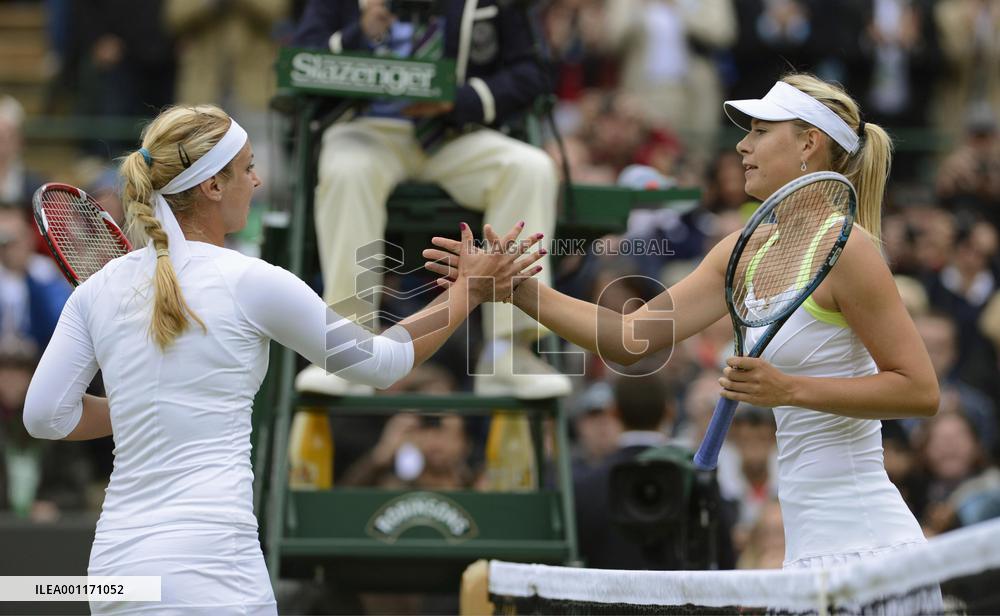 Sharapova out of Wimbledon