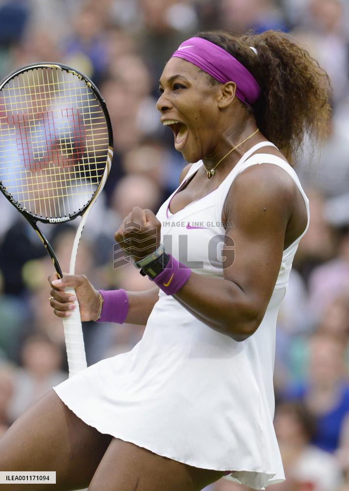 S. Williams advances to semifinals at Wimbledon