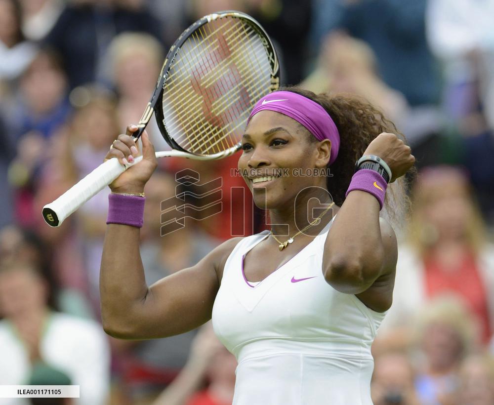 S. Williams advances to semifinals at Wimbledon