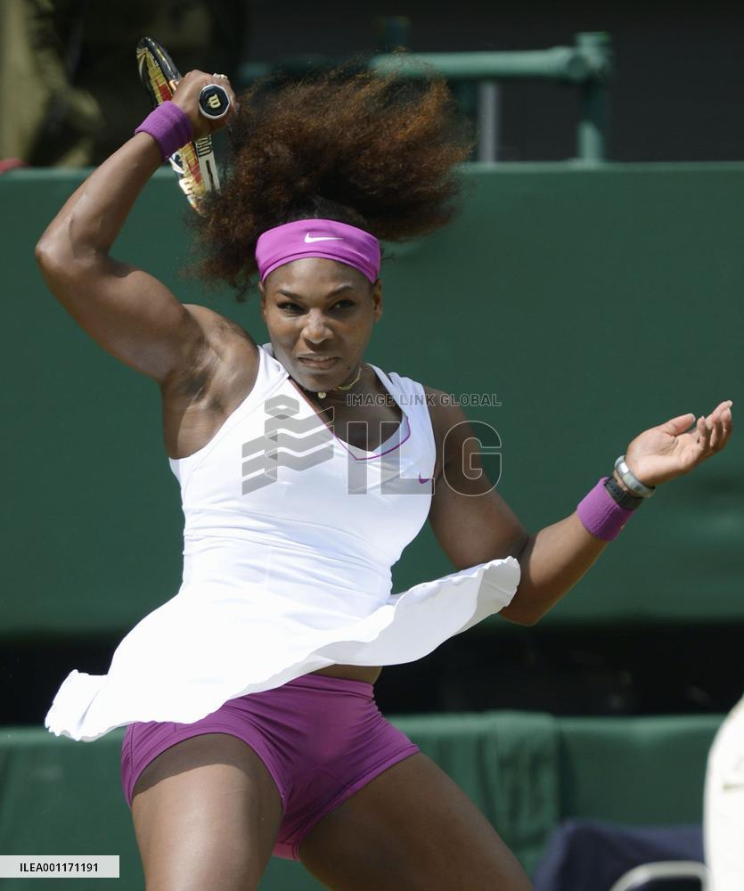 Serena Williams advances to final at Wimbledon