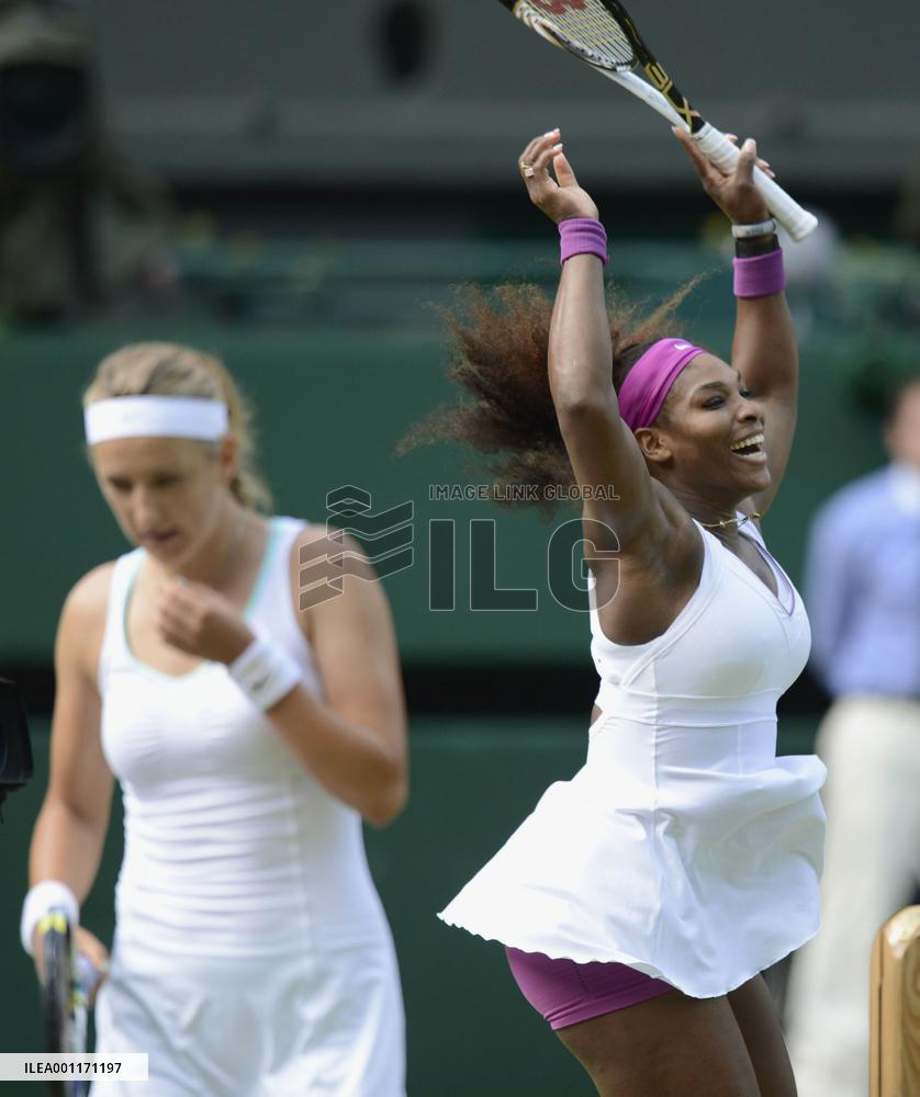 Serena Williams advances to final at Wimbledon