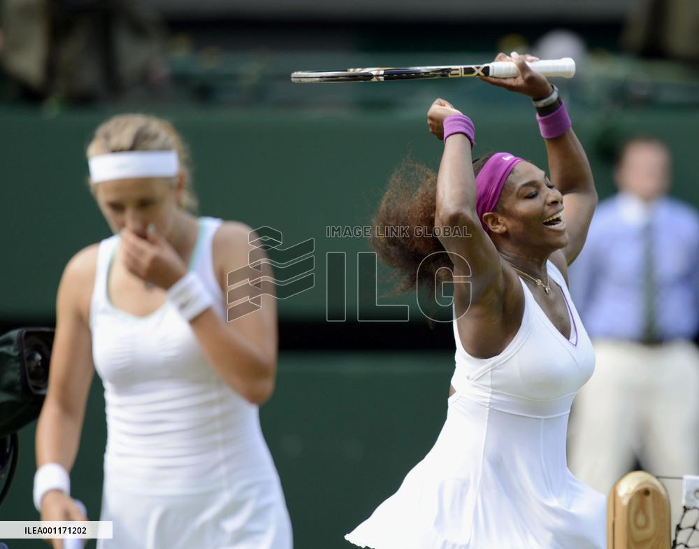 Serena Williams advances to final at Wimbledon