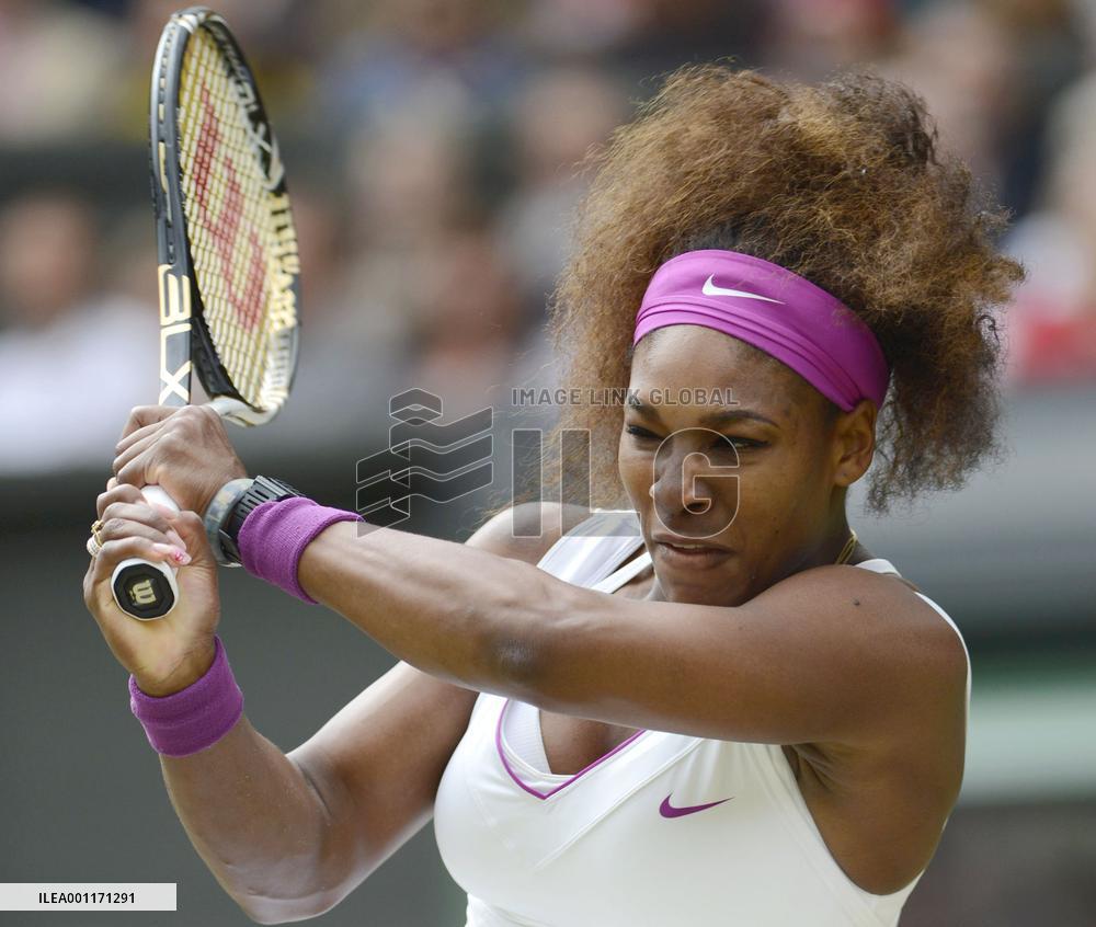 Serena Williams wins women's singles at Wimbledon