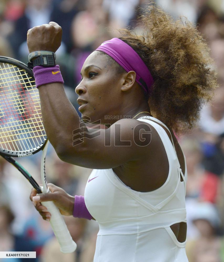 Serena Williams wins women's singles at Wimbledon