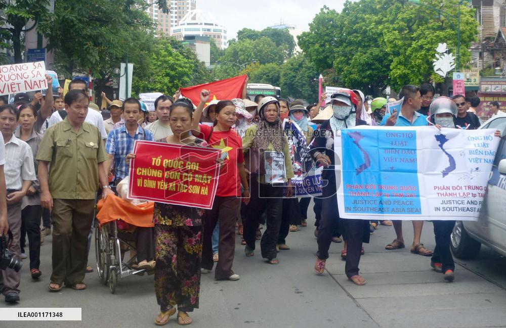 Anti-China demonstration in Vietnam