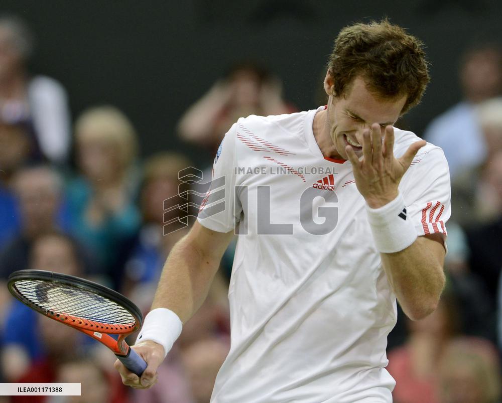 Murray loses in men's singles at Wimbledon