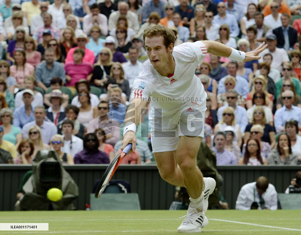 Murray loses in men's singles at Wimbledon