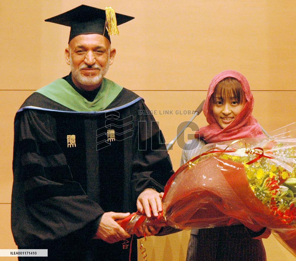 Karzai in Japan