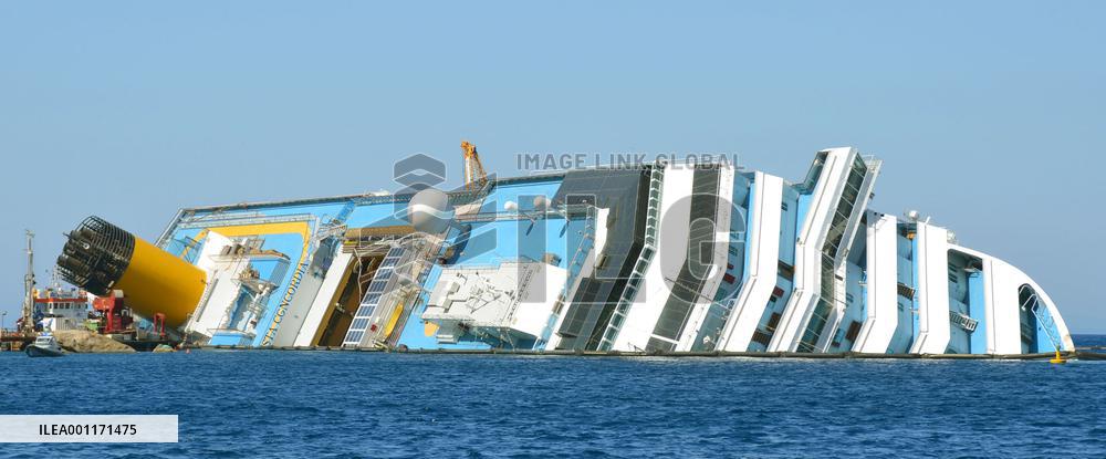 Costa Concordia 6 months after accident