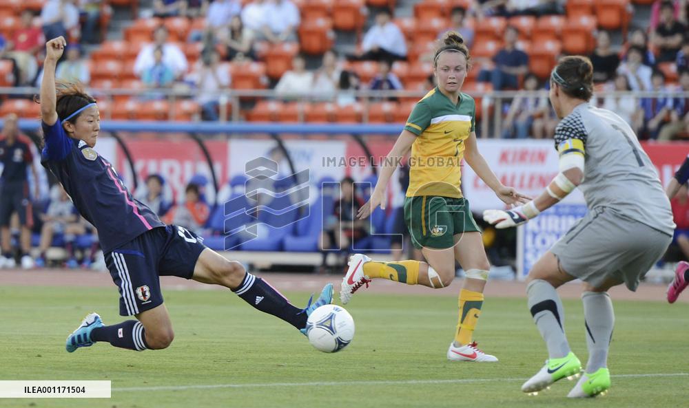 Nadeshiko Japan beat Australia in Olympic sendoff