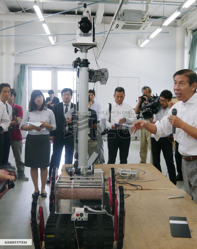 New robot for work at Fukushima complex