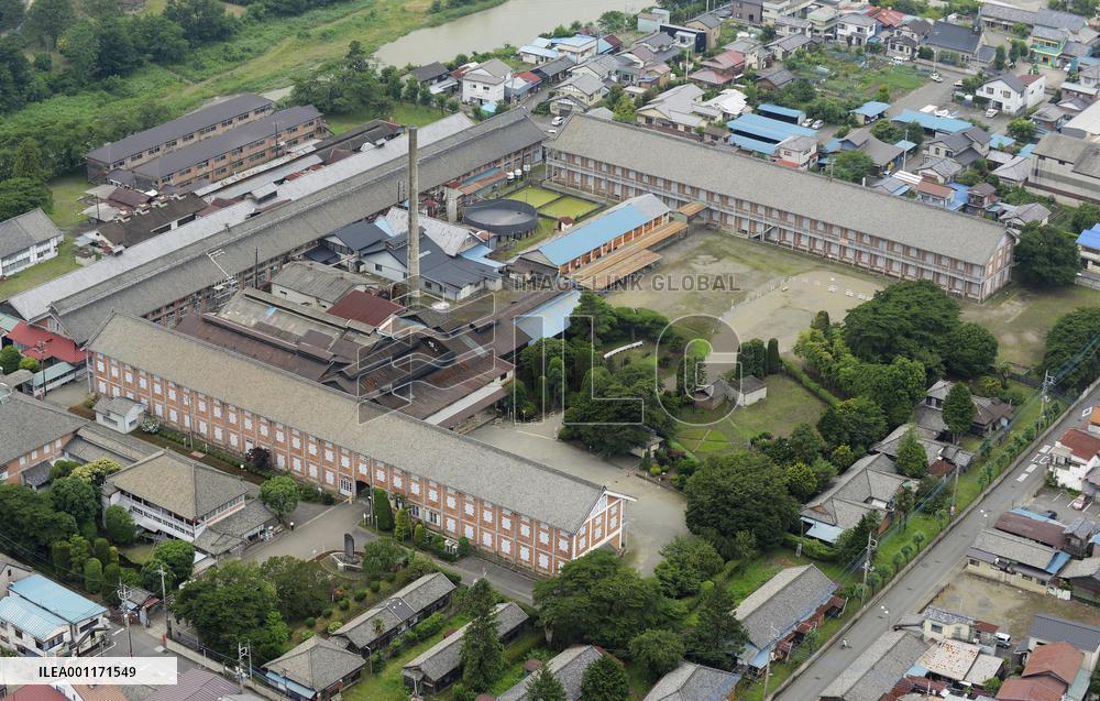 Japan to push Tomioka silk mill as world heritage site