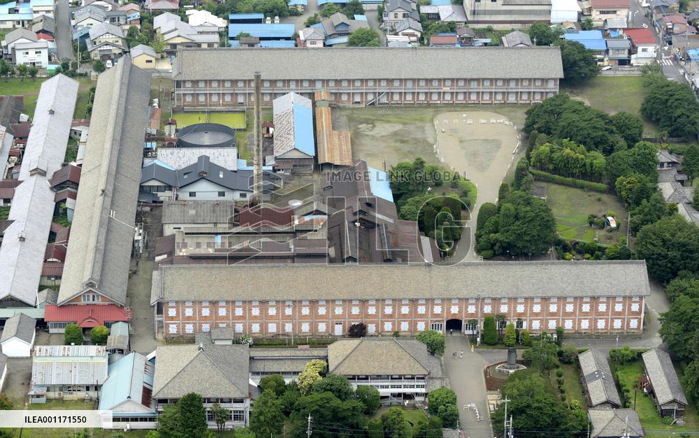 Japan to push Tomioka silk mill as world heritage site