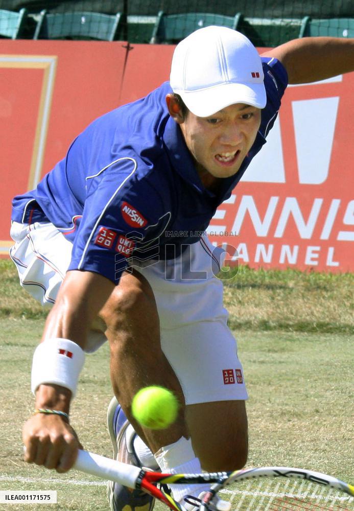 Nishikori loses at Hall of Fame C'ships
