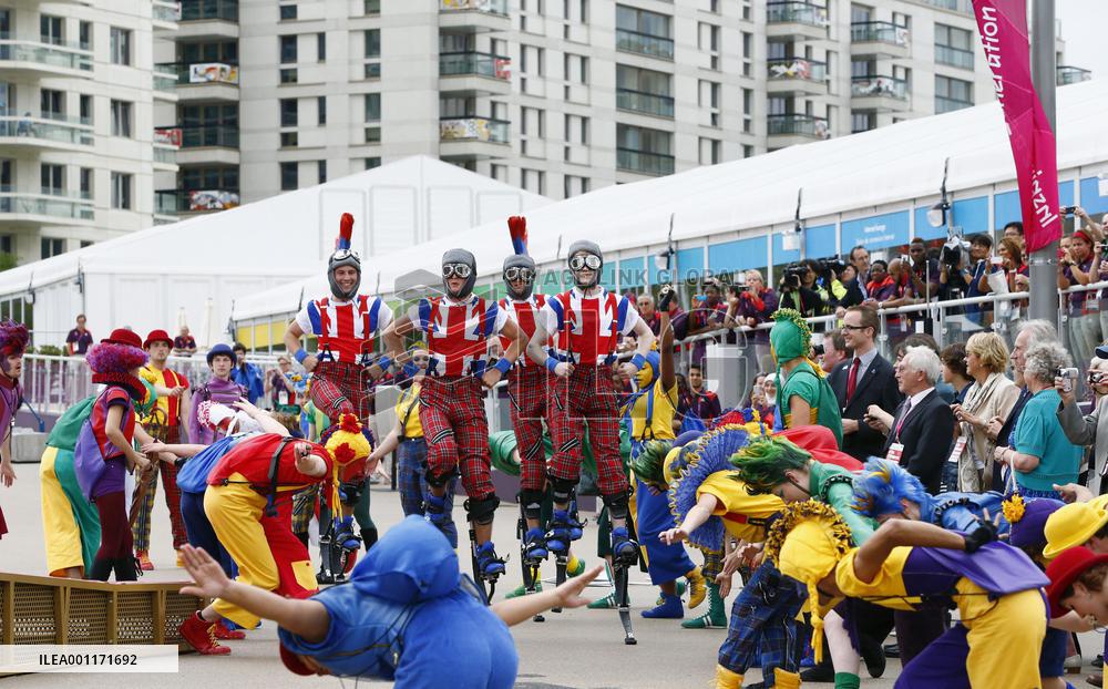 London Olympics athletes' village