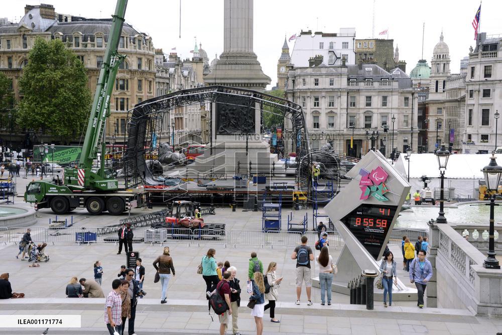 London busy before Olympics