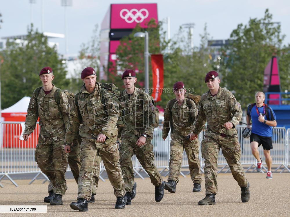 London busy before Olympics