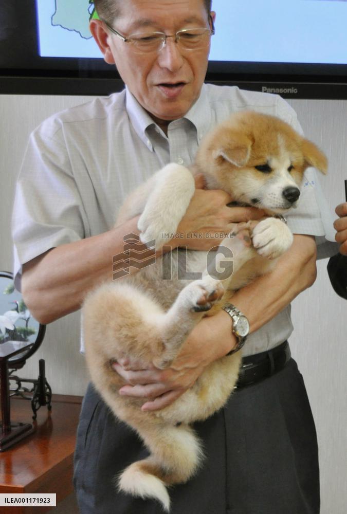 Puppy to be given to Putin