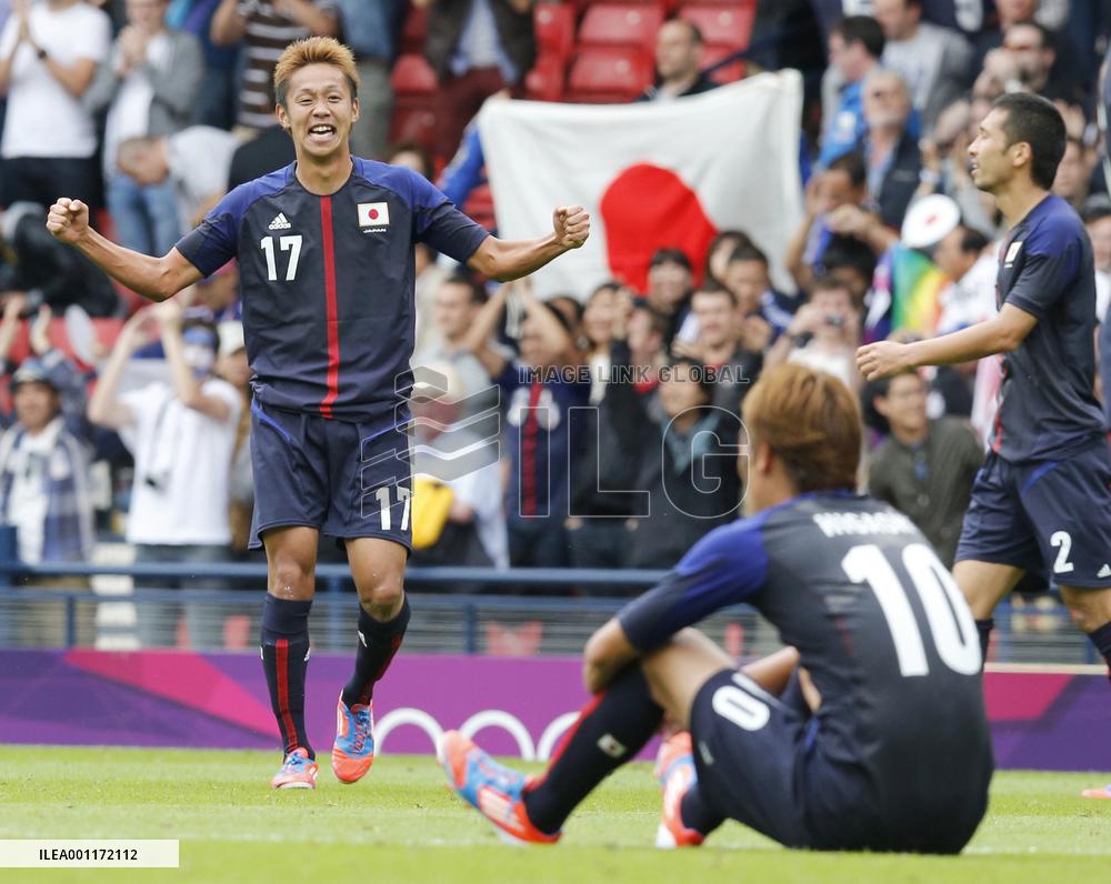 Japan shock Spain in men's soccer for historic victory