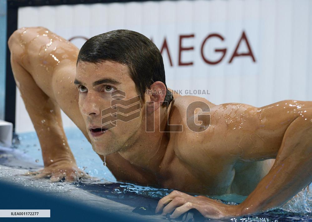 Phelps fails to medal in London Olympics 400m IM