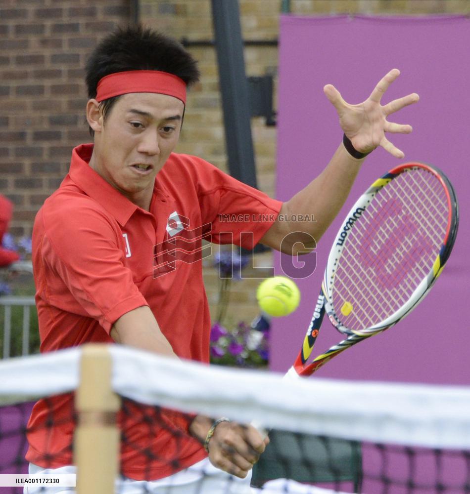 Nishikori moves into Olympic 2nd round