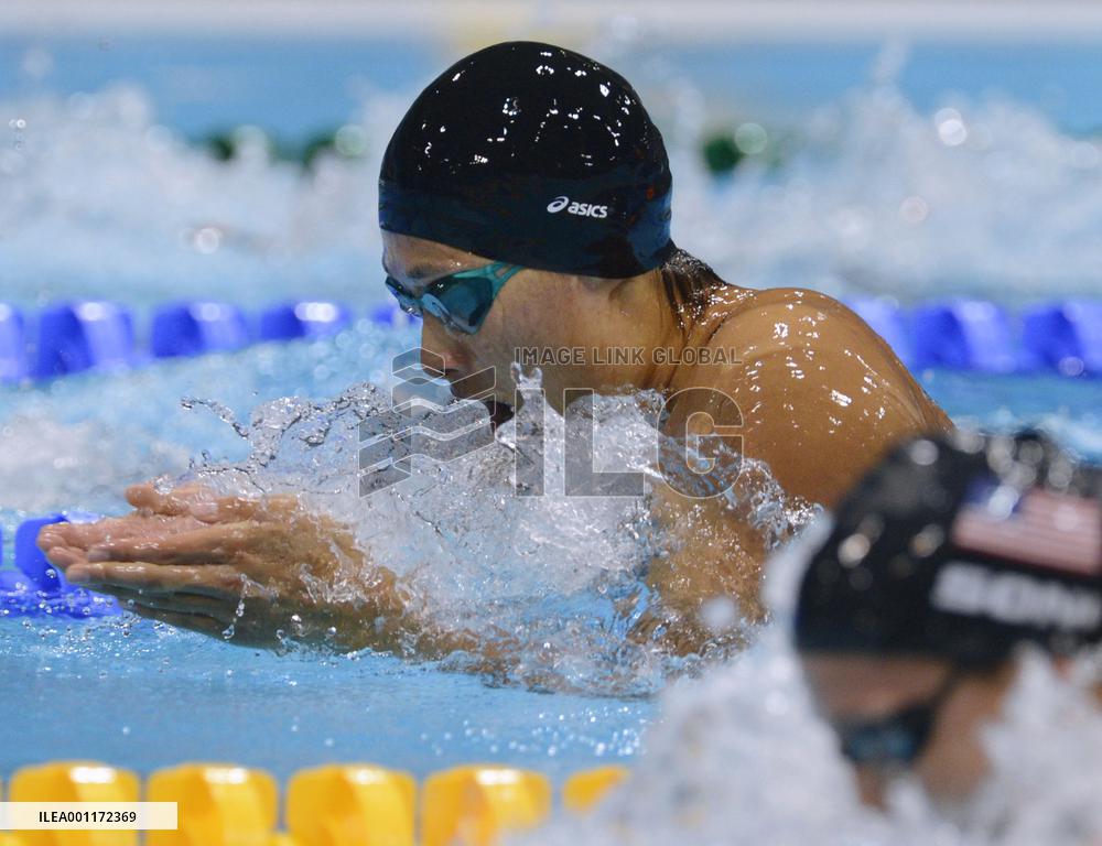 Suzuki advances to 100m breaststroke final