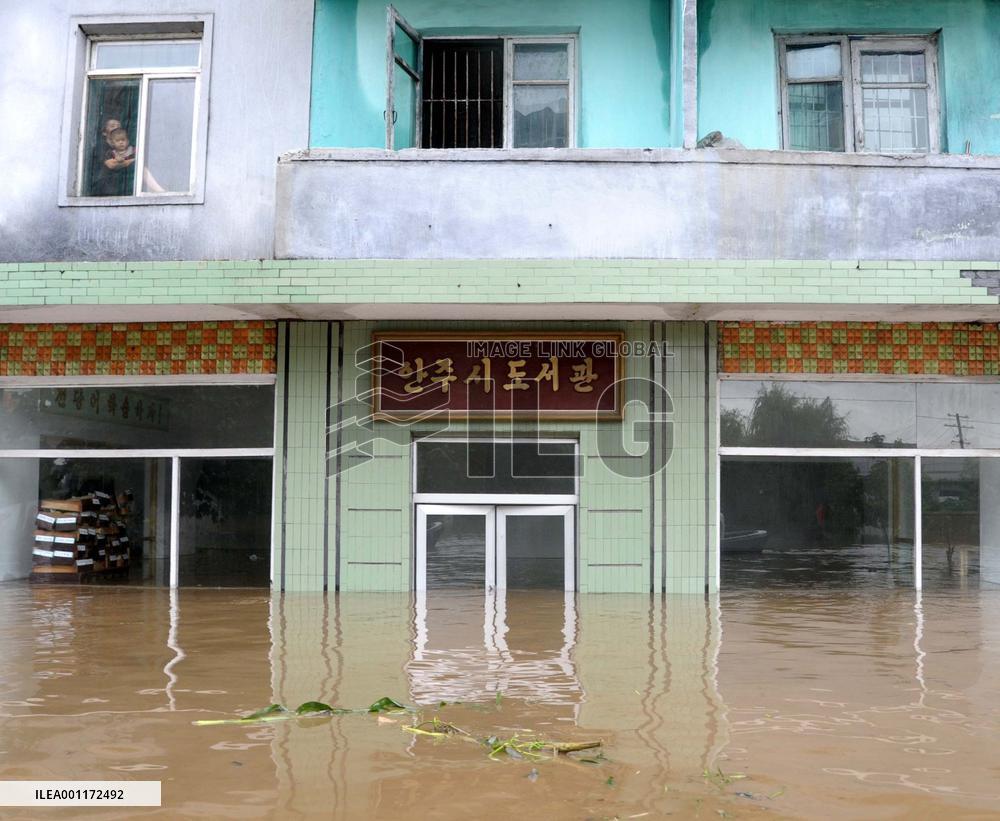 Flooding in N. Korea
