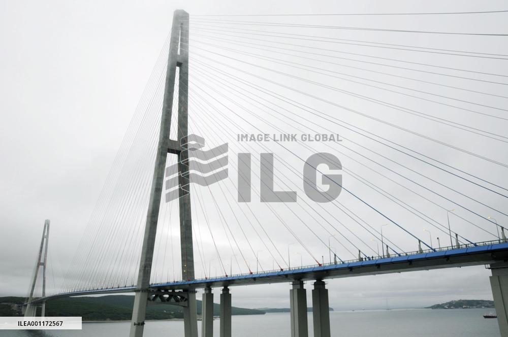 Russky Island bridge