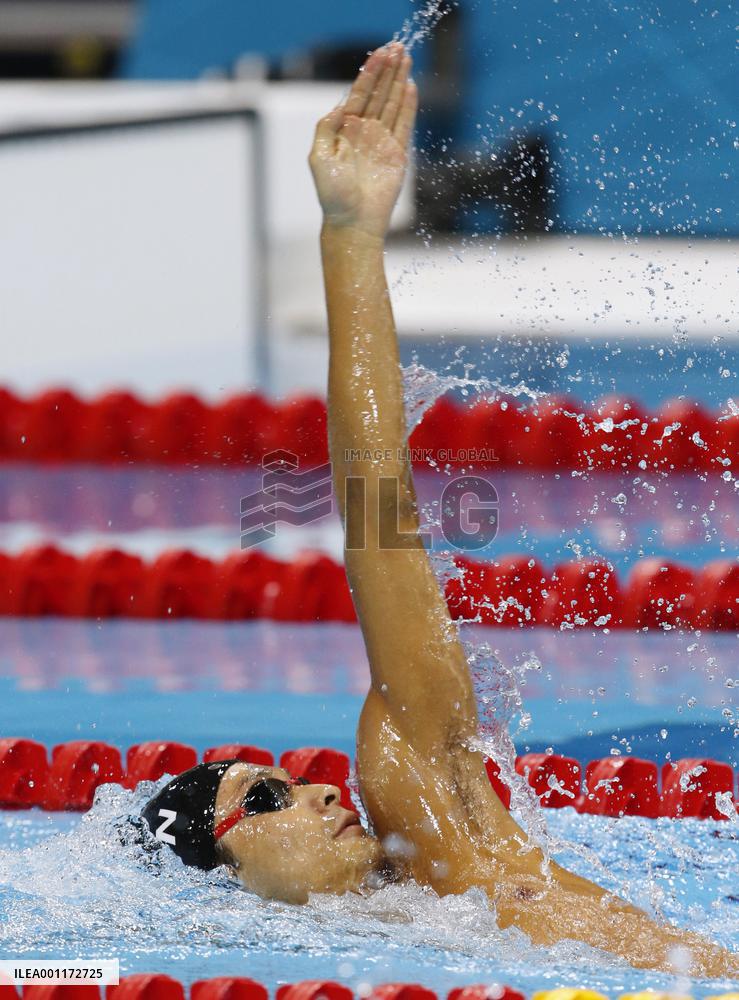 Irie wins silver in men's 200m backstroke