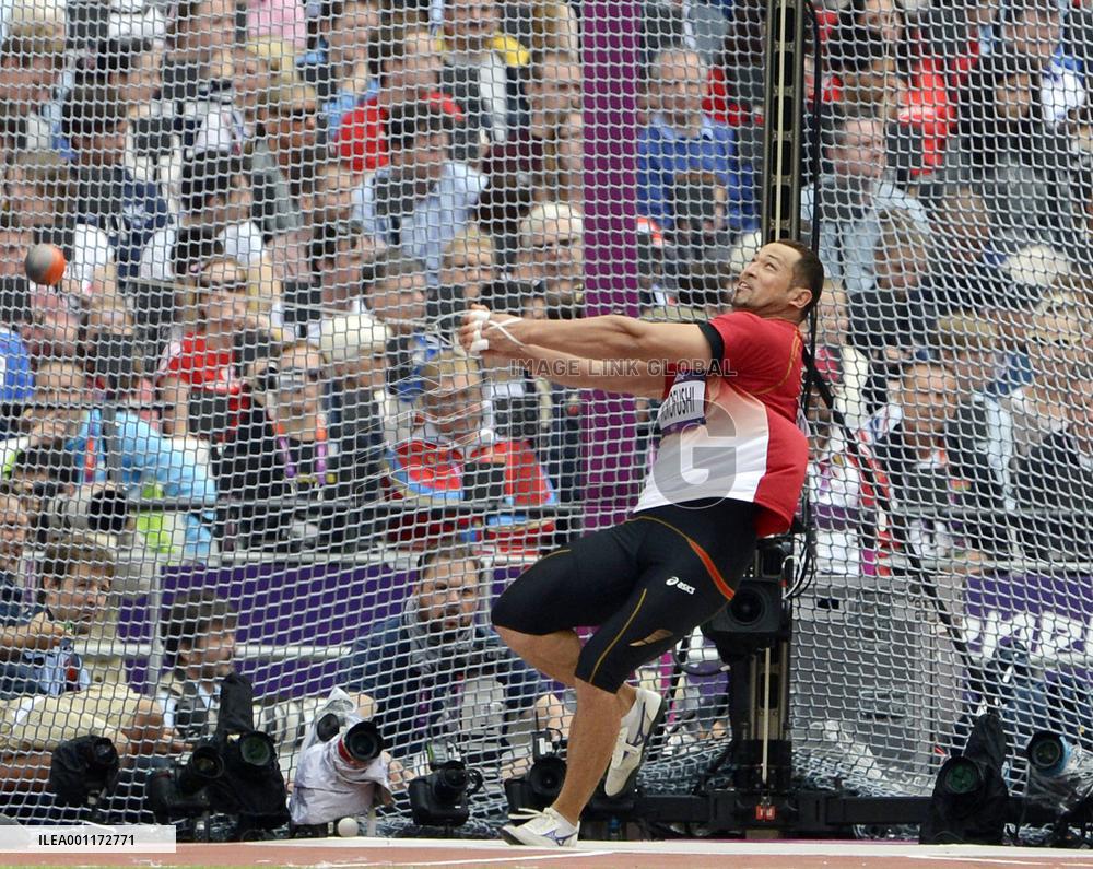 Murofushi qualifies 2nd for Olympic hammer throw final