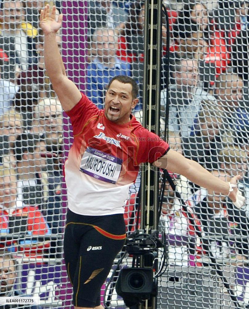 Murofushi qualifies 2nd for Olympic hammer throw final