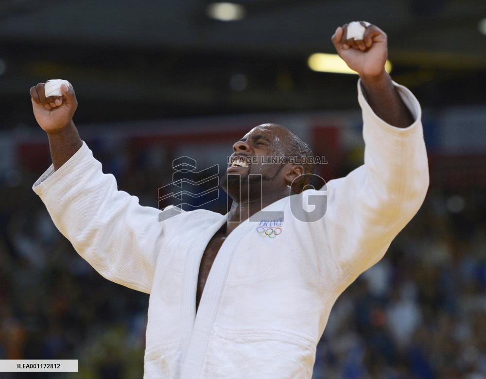 France's Riner wins gold in Olympic men's over 100-kg judo