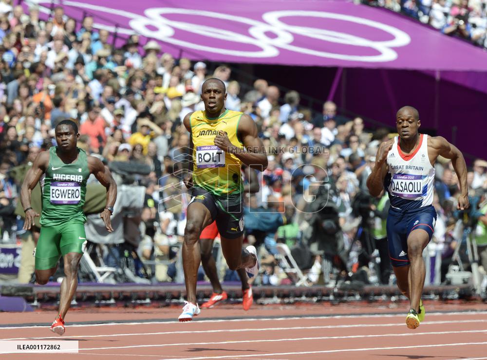 Jamaica's Bolt through to men's 100-meter semis