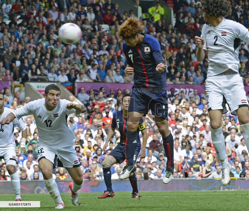 Japan whip Egypt to reach 1st men's soccer semis in 44 years
