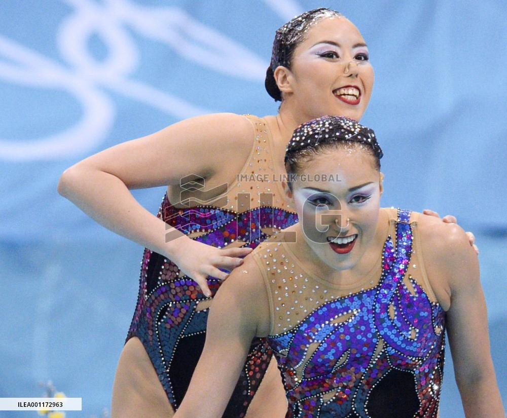 Japan 5th after synchronized swim duet technical routine