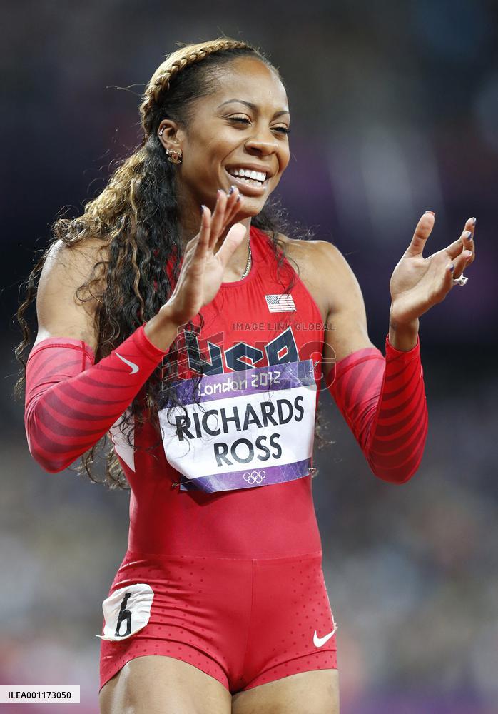 Richards-Ross wins gold in Olympic women's 400 meters